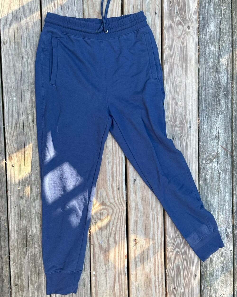 The North Face Circular Design Sweatpants Size S Blue